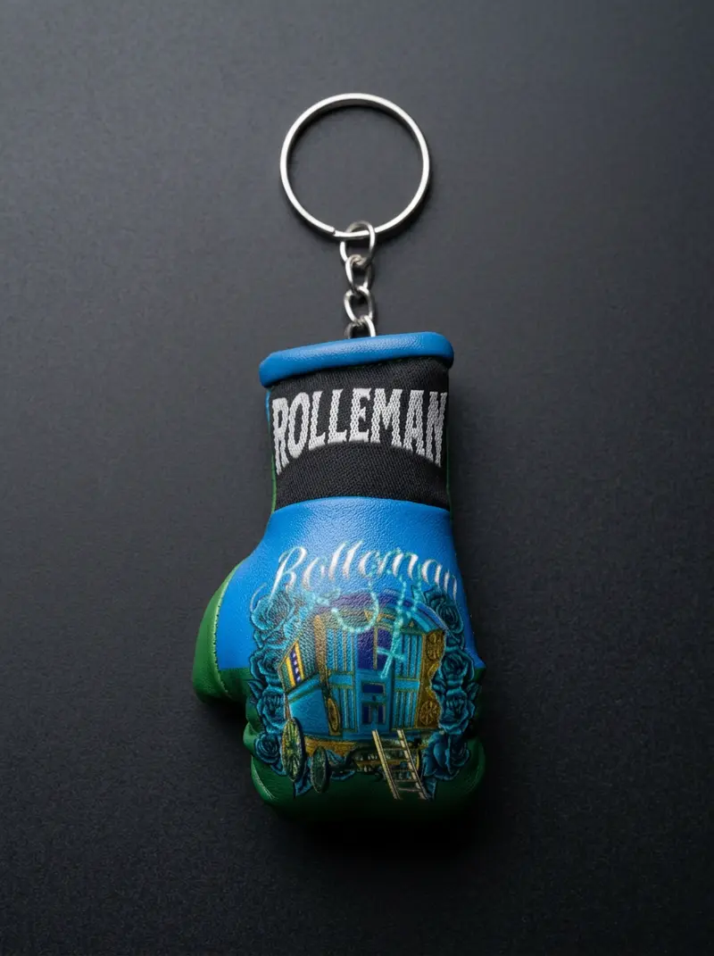 Rosary Caravan Sleutelhanger met Gypsy Wagon