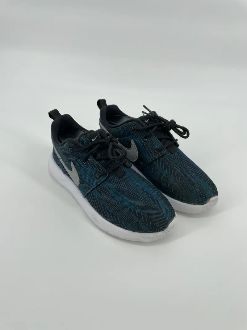 Roshe One Run Print Blauw Zwart Maat 33