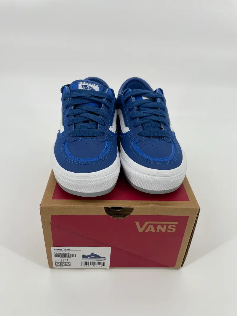 Rowley Classic Blauw Leer Maat 28
