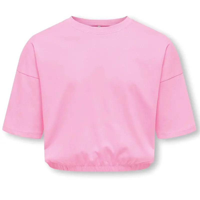 Roze regular box fit t-shirt Olia