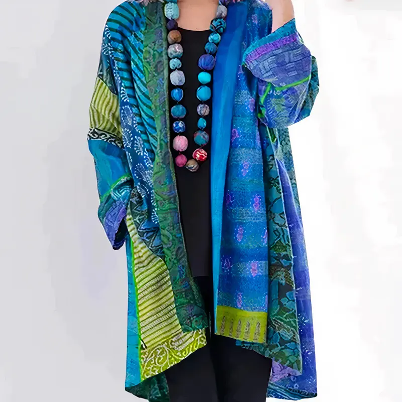 Rozenna – Strickjacke Im Kimono-Stil