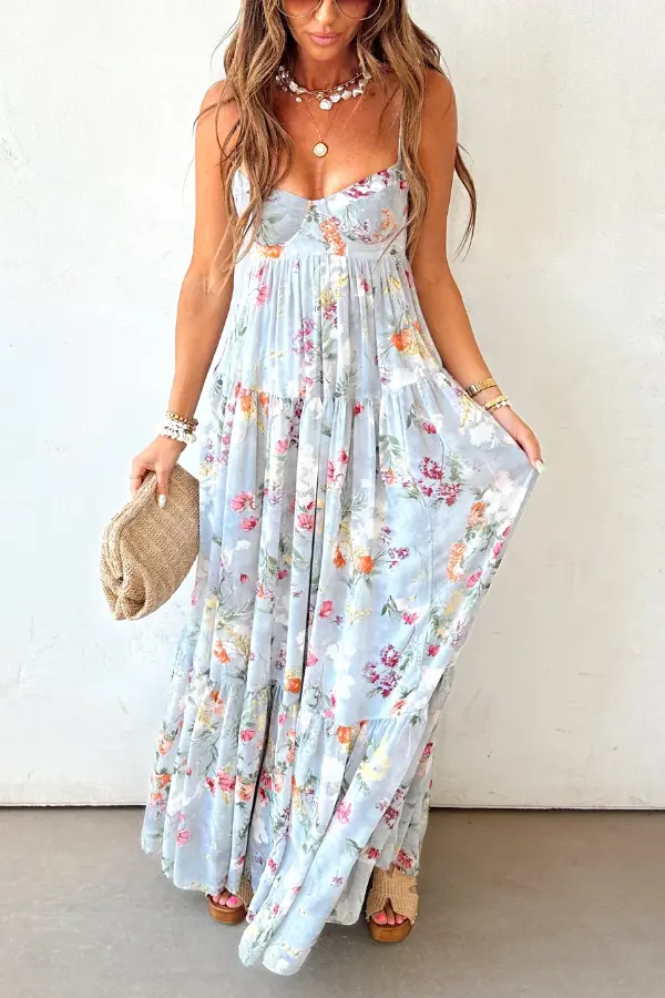 Samadhi - Ärmelloses Maxikleid