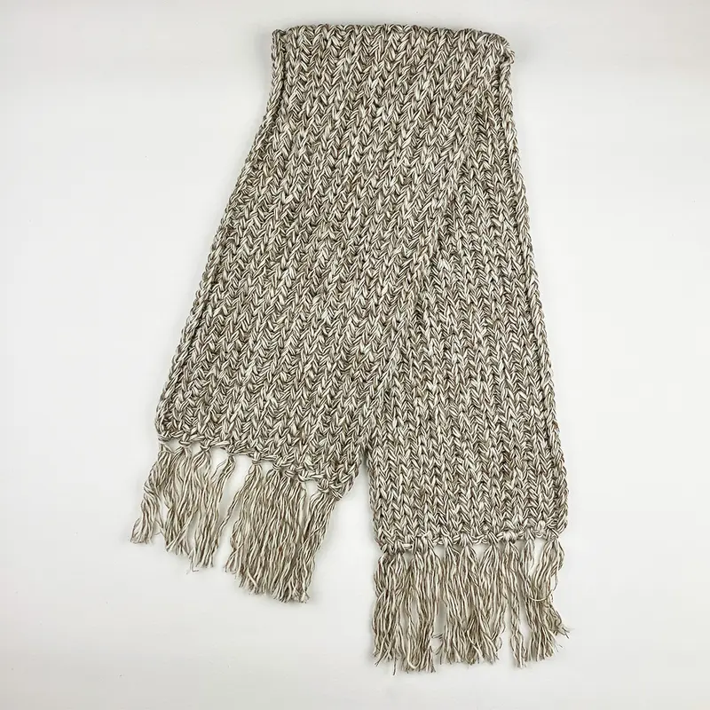 Scarf Valeria Sand Wool-Blend Woman