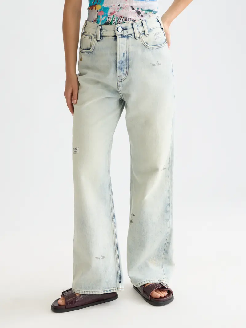Scotch & Soda x Basquiat The Deep Loose Jeans