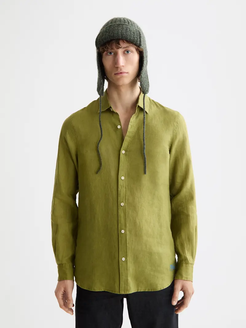 Seasonal Essentials — Regular-Fit Linen Shirt