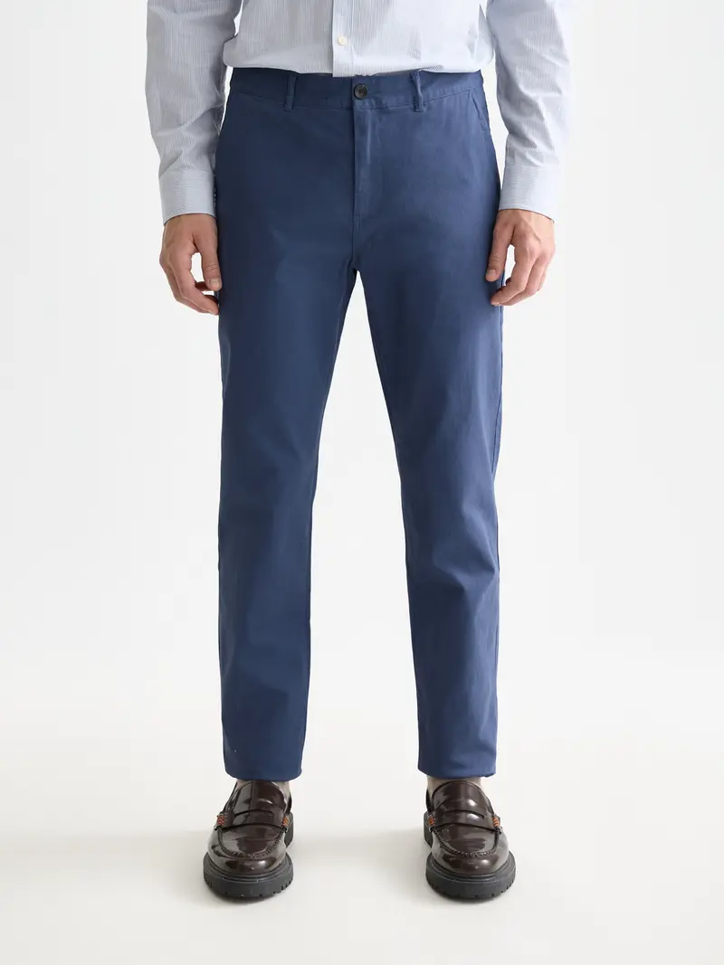 Seasonal Essentials —  Stuart Stretch Cotton Blend Twill Chino