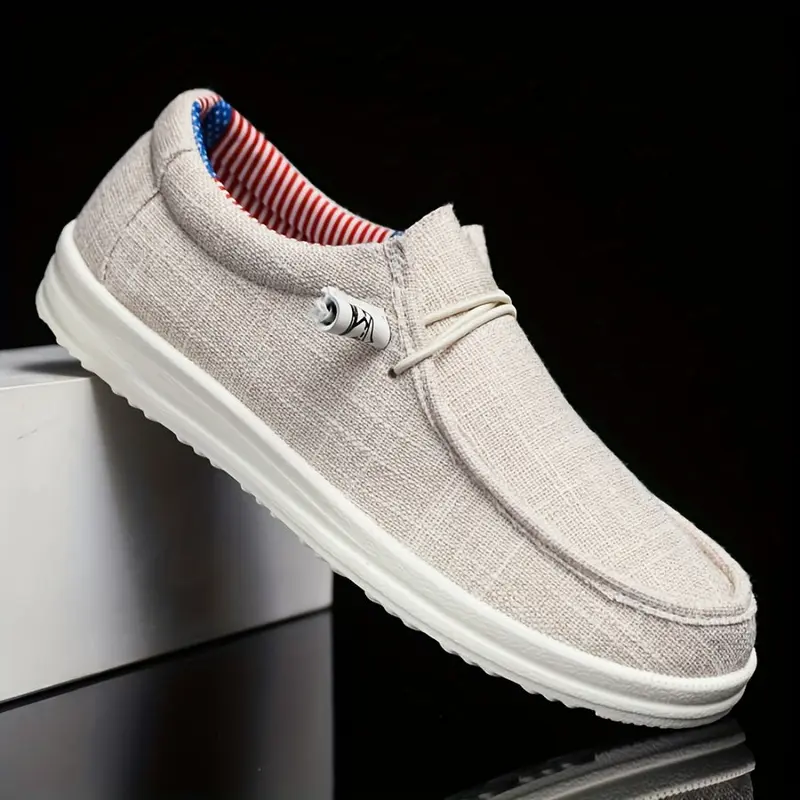 Sebastian | Flache Sohle Elastische Schnürung Loafer