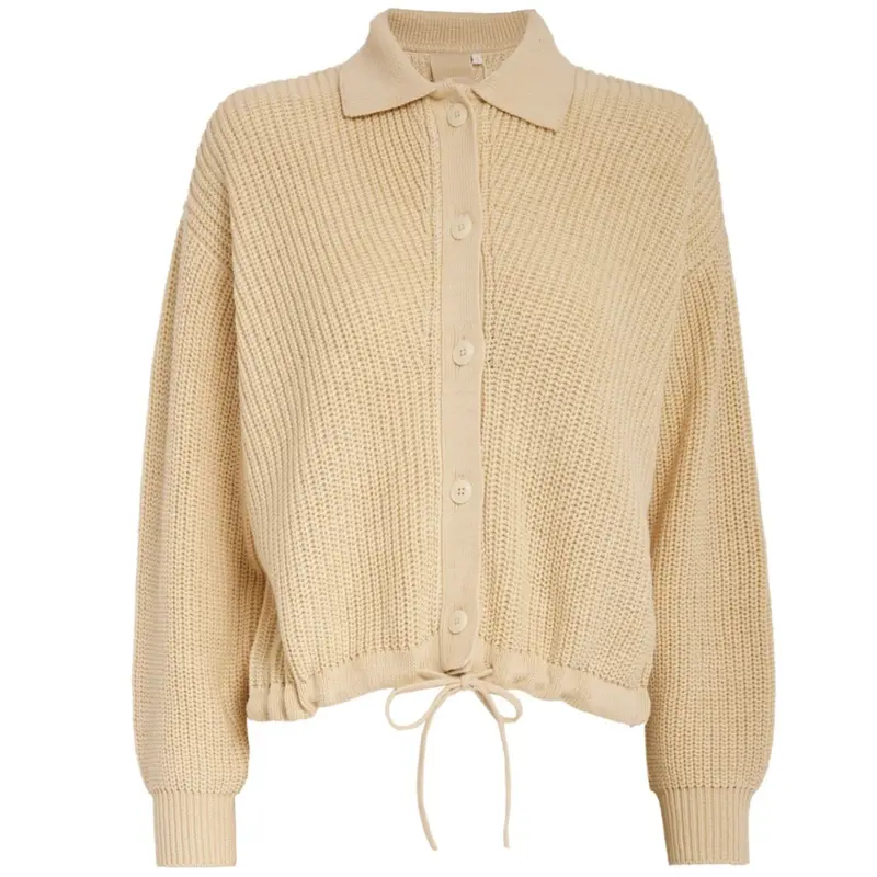 Seedpearl Cream gebreid vest Roxy