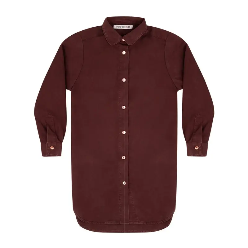 Shirt Dress Bitter Chocolate