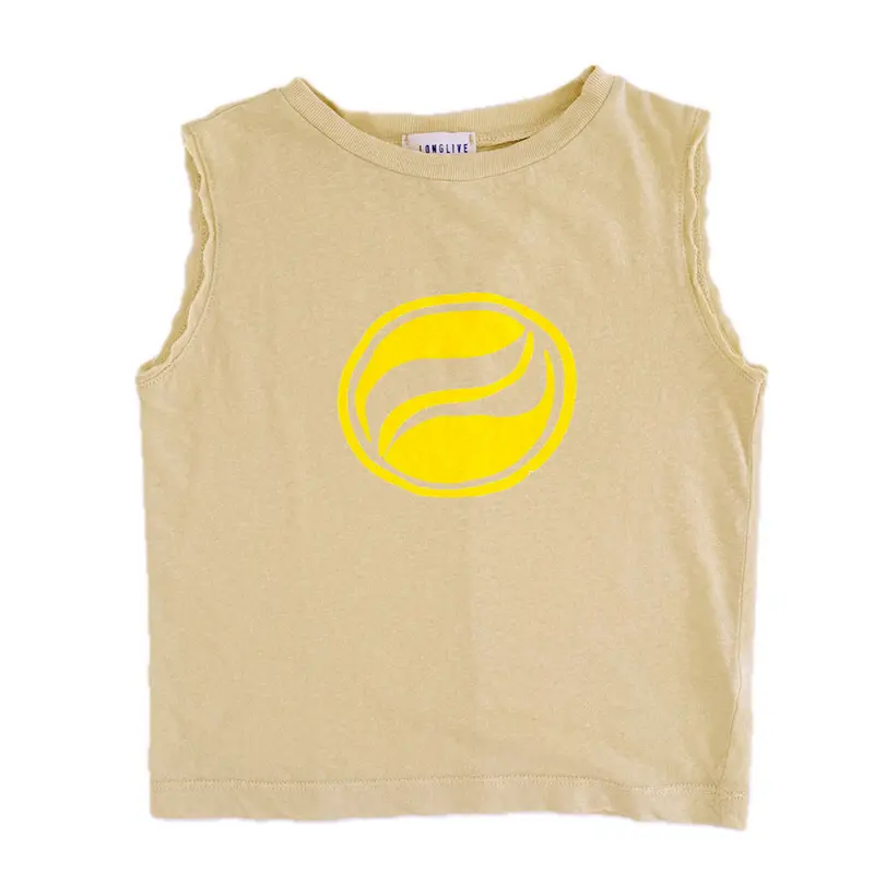 Shirt Sleeveless Straw