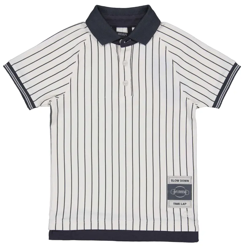 Shirt Wit gestreept | AOP White Stripe