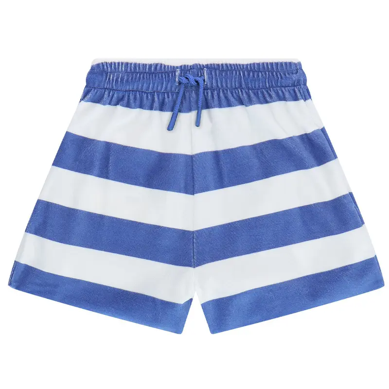 Short Towel Terry Cut Off Ultramarine