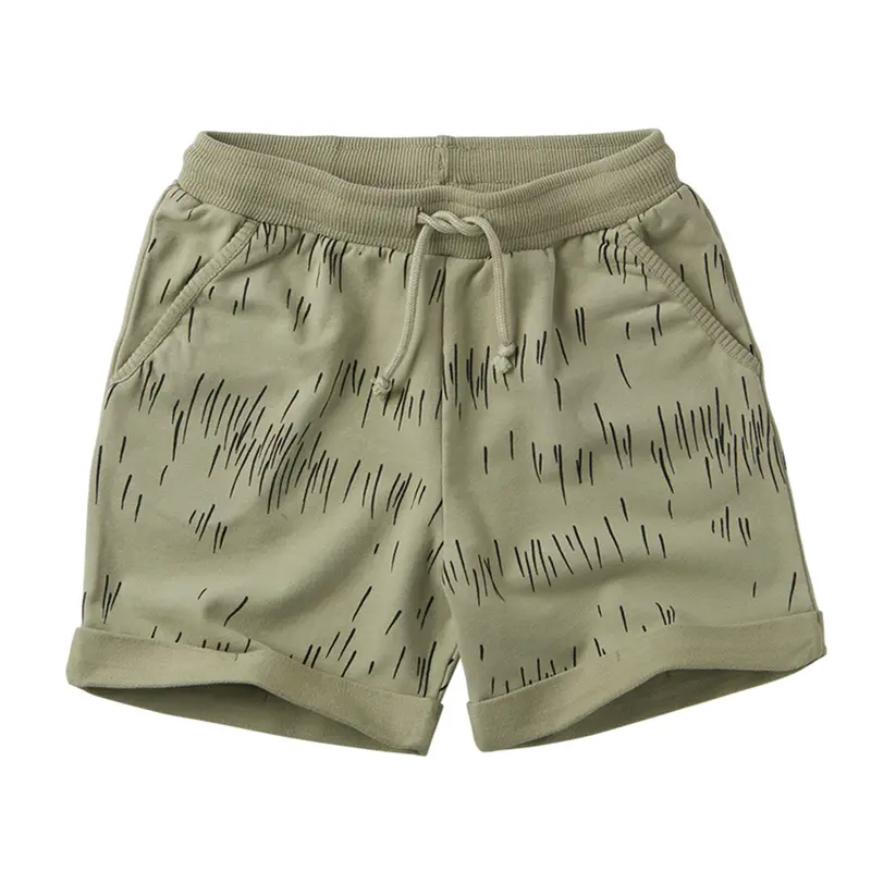 Shorts Grass Print Oak