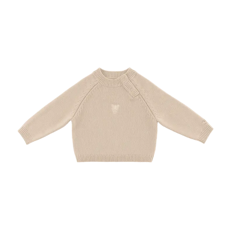 Sibbe Merino Wool Sweater | Unicorn | Soft Sand