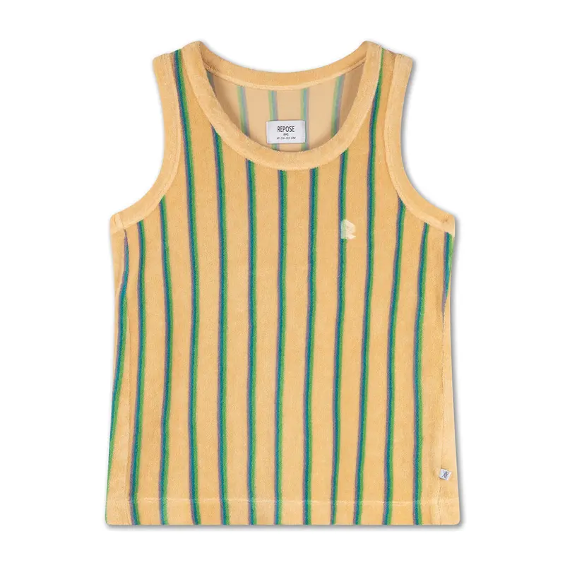 Singlet Multi Pop Stripe