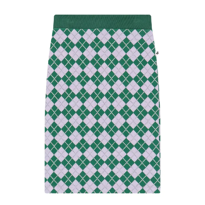 Skirt Knit Argyle