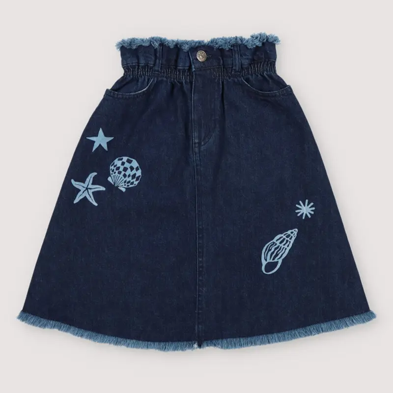 Skirt Lagoon Dark Blue Denim