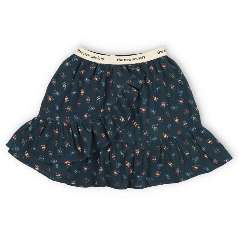 Skirt Moon Mini Blossom Midnight Navy