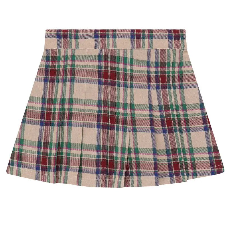 Skirt Pleated Plaid