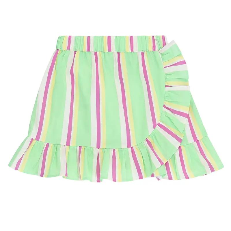Skirt Ruffle Striped