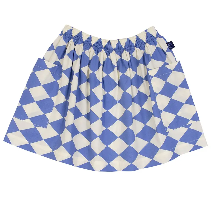 Skirt Swing Deep Sea Blue Diamond