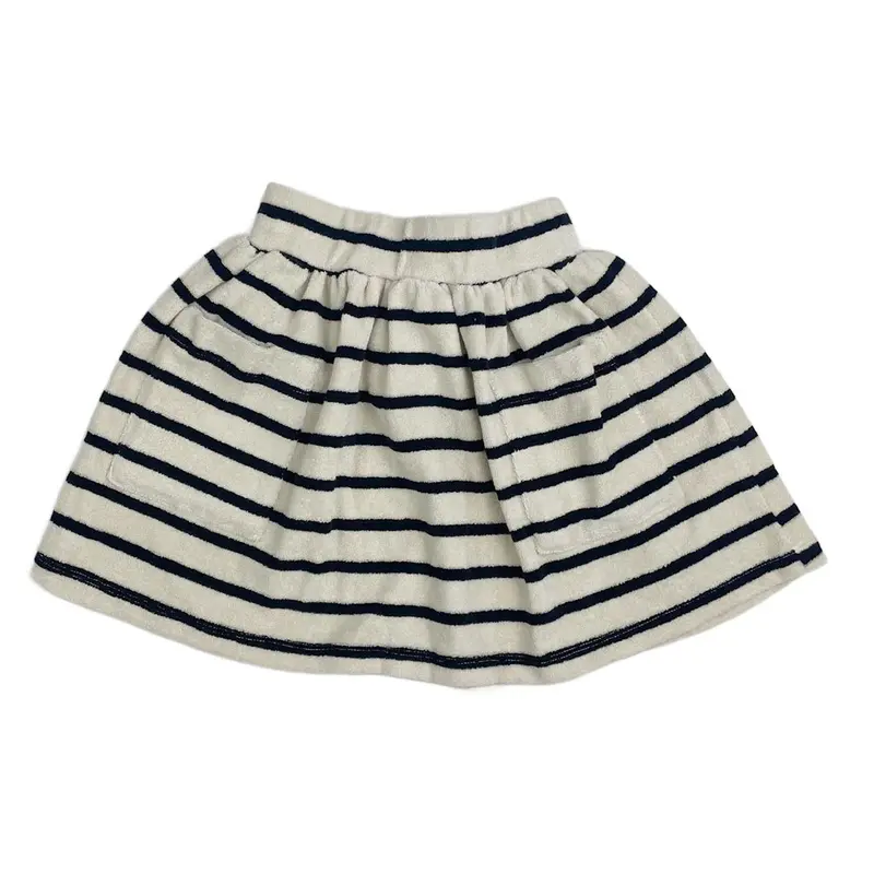 Skirt Toweling Breton Stripe