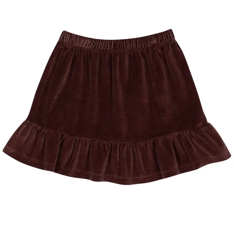 Skirt Velour Choc