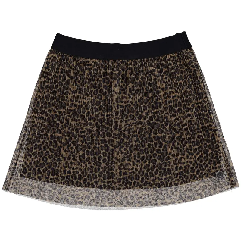 SKIRTS | AOP Brown Animal