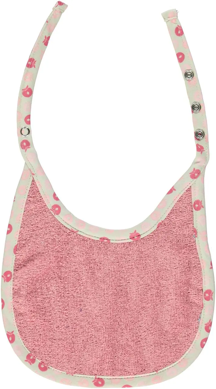 Smafolk Badstof Slabbetje Roze