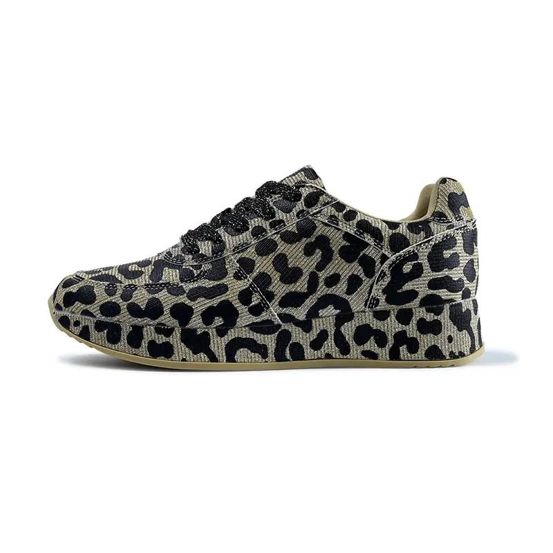 Sneakers voor dames met luipaardprint