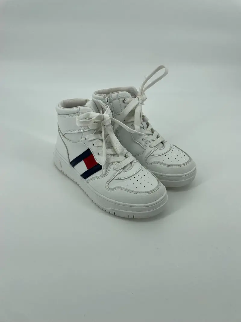 Sneakers Wit High Top Maat 35