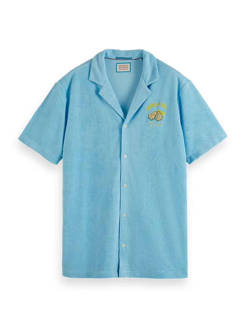 Solid Towelling Shirt