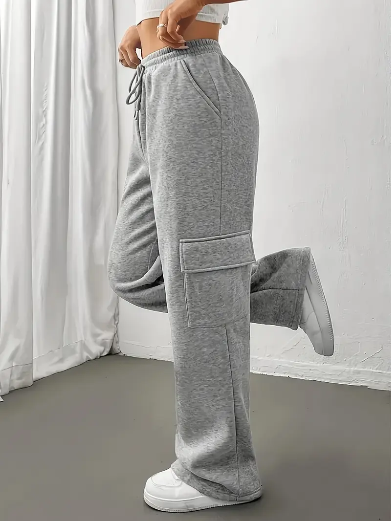 Solvind | Damen Cargo Sweatpants Relaxed Fit