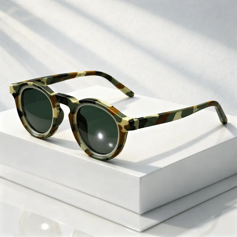 Sonnenbrille rund UV400 Retro Look