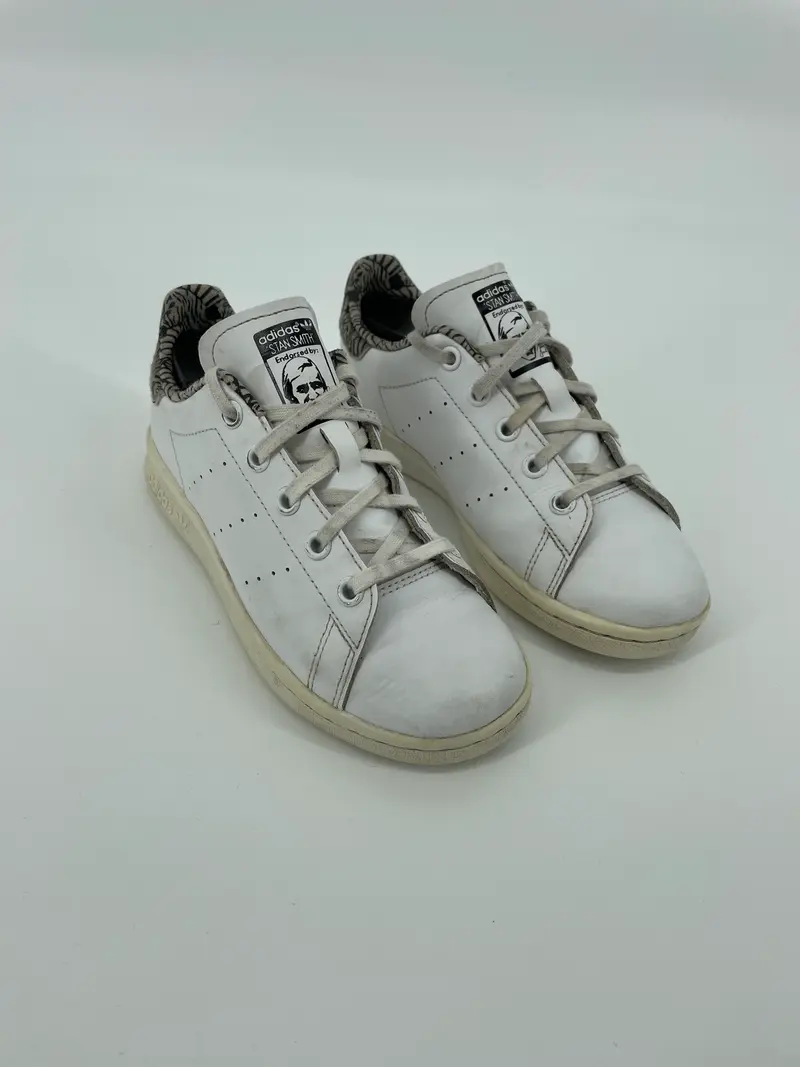 Stan Smith Schoenen Leer Wit Zebra Maat 33