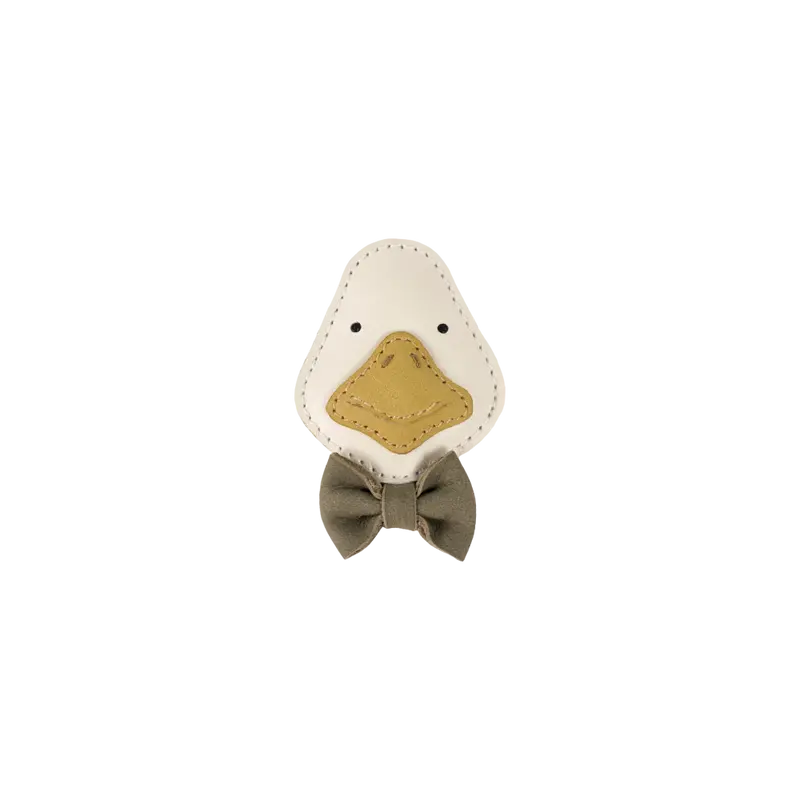 Stanzen Clip | Goose | Off White Leather