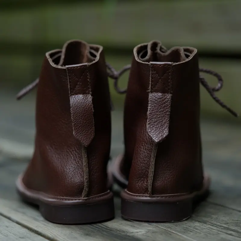 Stella | Schnürung Blockabsatz Schnürstiefel