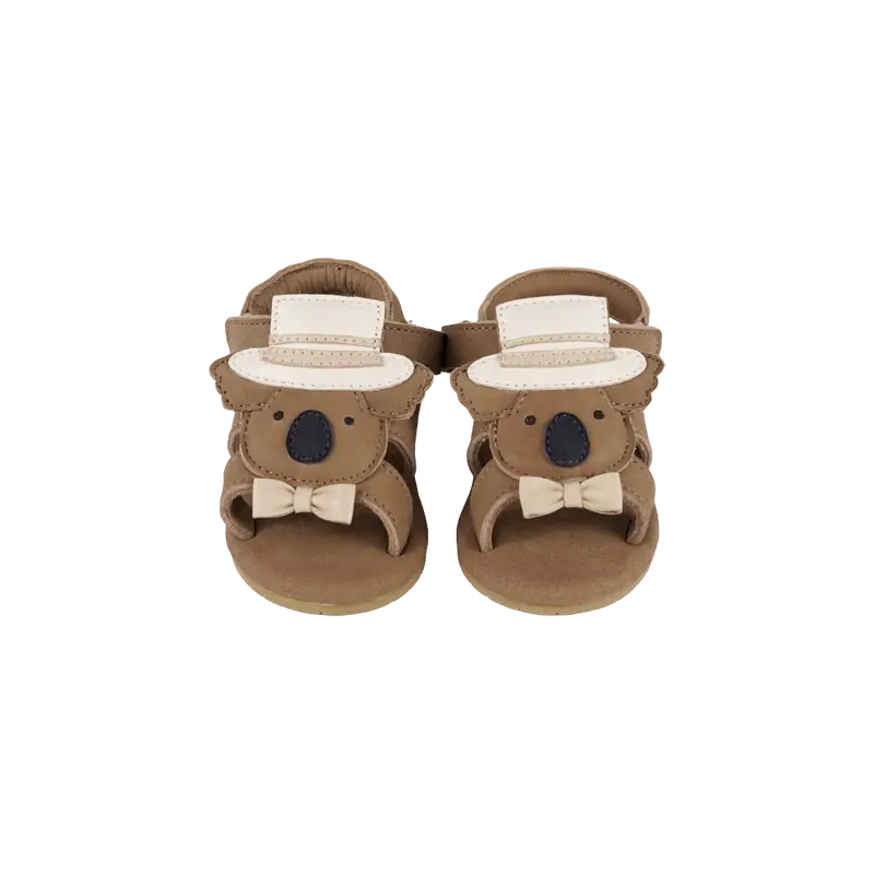Stelloux Sandals | Groom | Truffle Nubuck