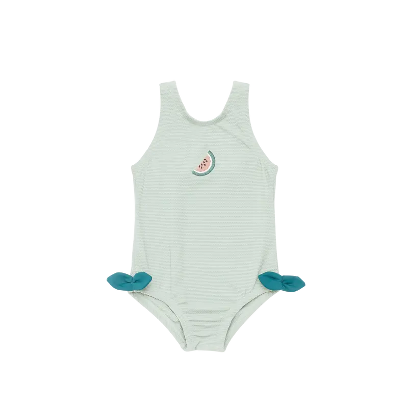Stien Swimsuit | Watermelon | Frosted Green