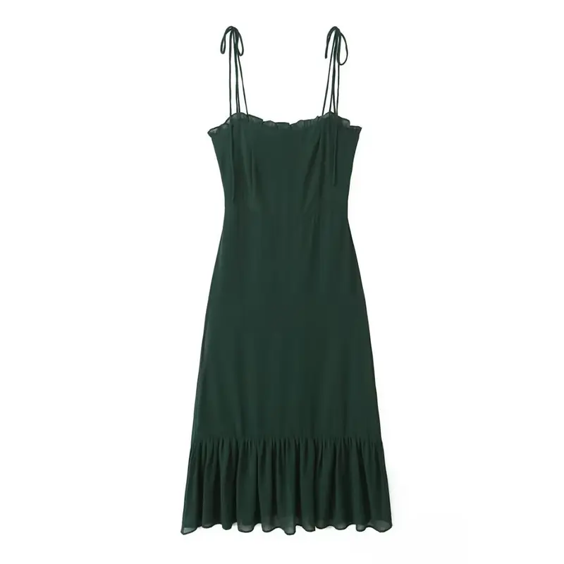Stijlvolle effen aansluitende strapless jurk met elastische rug
