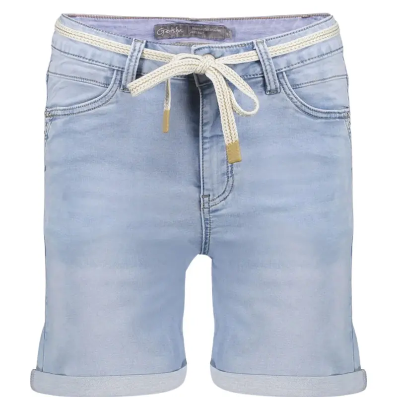 Stonebleach Denim short denim jeans Frances