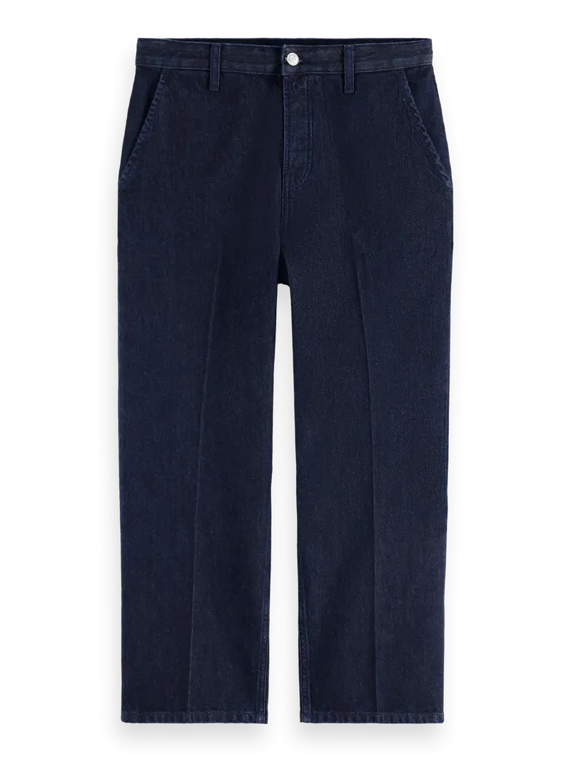 Straight Cropped Denim Chino | Beatitude