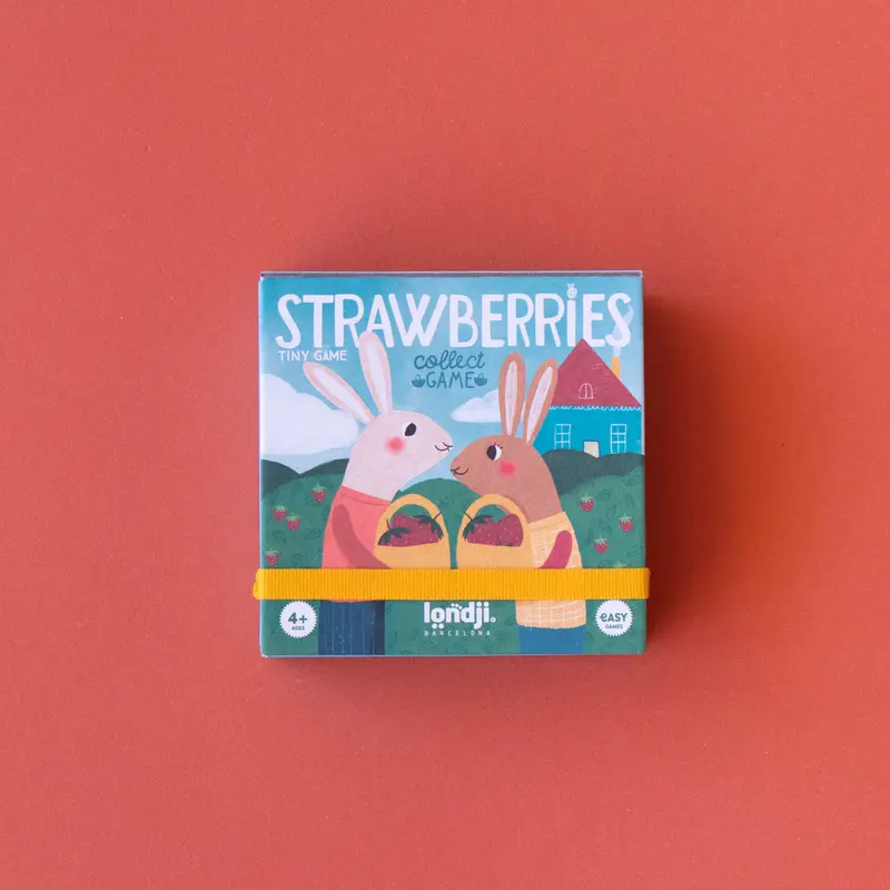 STRAWBERRIES Tiny Pocket Board Game