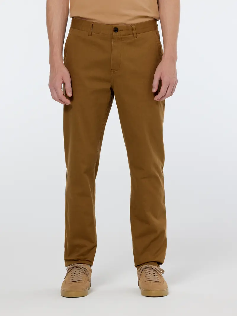 Stuart Washed Cotton Blend Chino