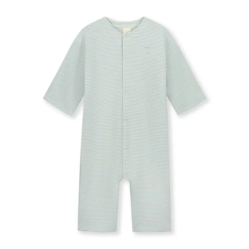 Suit Baby With Back Seam Sky Cream