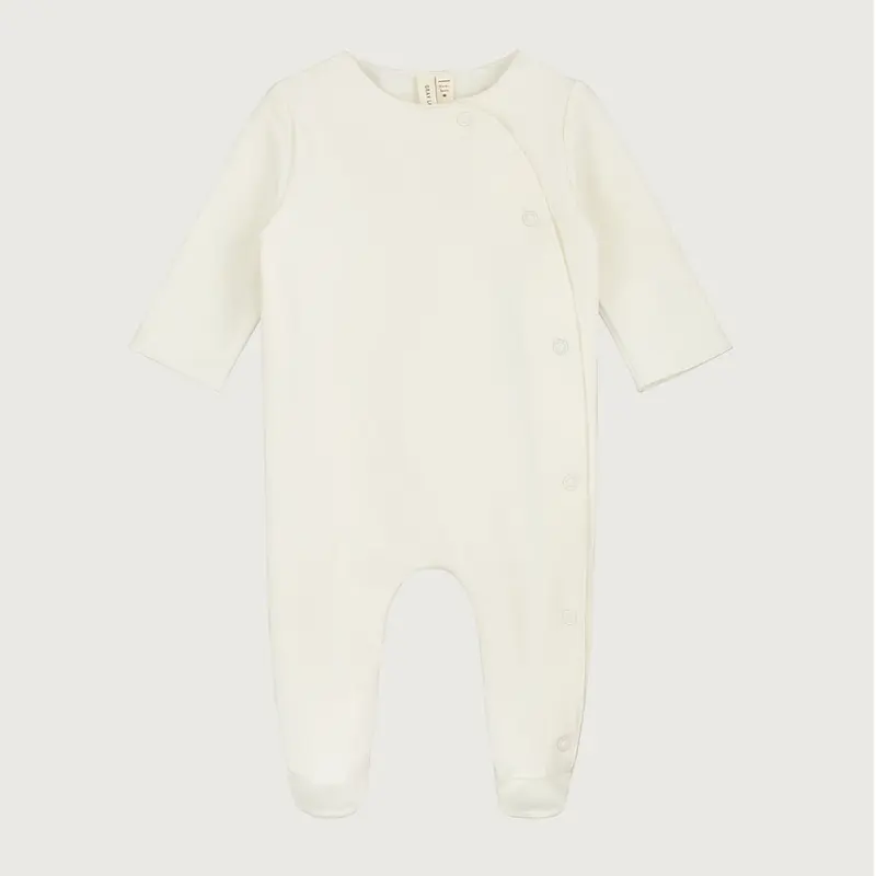 Suit Newborn with Snaps Cream