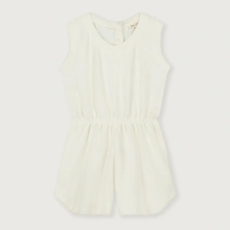 Suit Sleeveless Terry Pop Cream