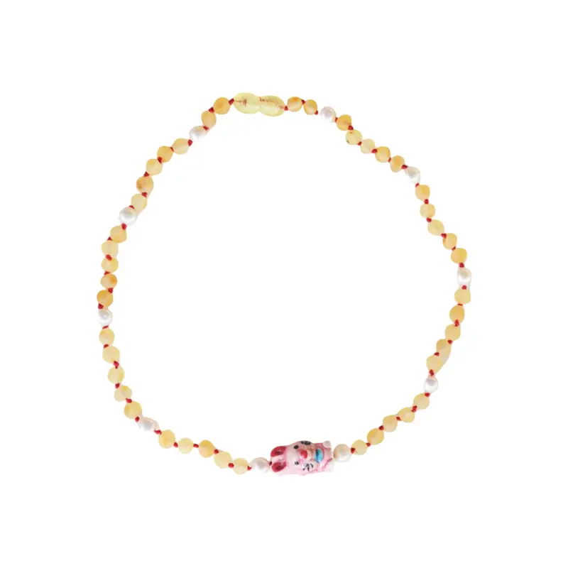 Summer & Storm Necklace Lemon Bunny Pink