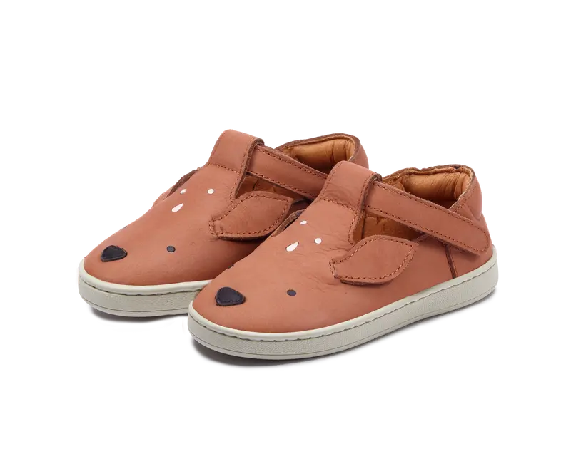 Sunni Classic Shoes | Deer | Walnut Leather