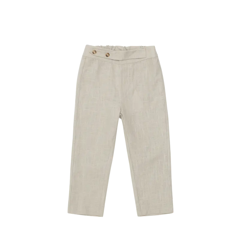 Surua Linen Trousers | Soft Taupe